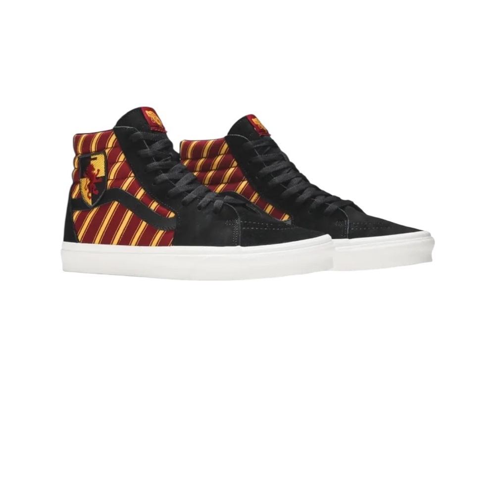 Vans Off The Wall x Harry Potter Gryffinodr  Hi Top Kids Toddler Zipper Back